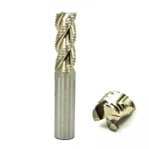 HSS 3Flat Rough Endmill
